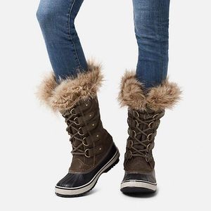SOREL Joan Of Arctic Boot Major, Dark Stone Size 8